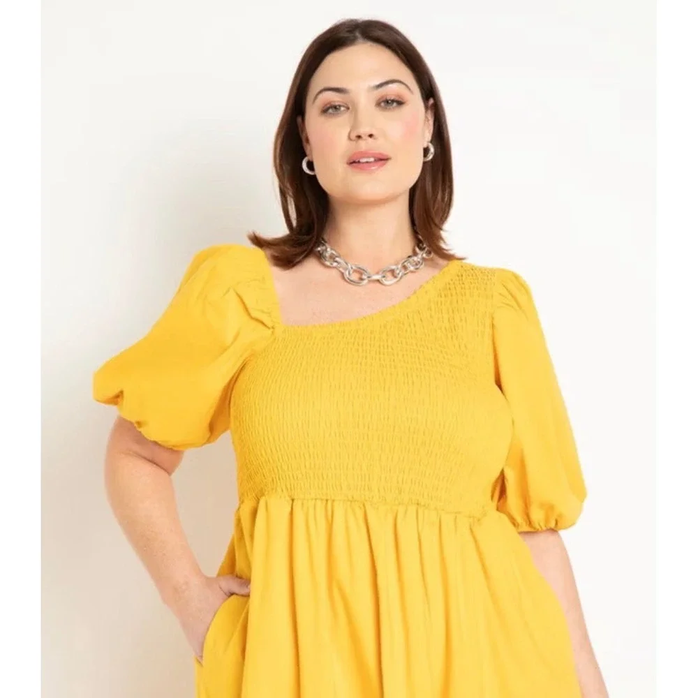 Eloquii mustard yellow